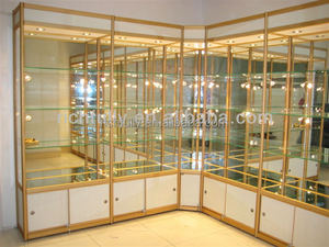 Offre Spéciale belle Led étagère en verre, vitrines en bois et en verre - Product Image 5