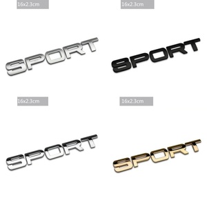 Pegatinas para carrocería de coche, deportivas, doradas, personalizadas - Product Image 3