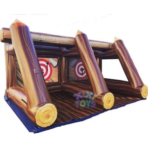 XIXI JOUETS Publicité populaire Gonflables Hache <span class=keywords><strong>gonflable</strong></span> Lancer fléchettes Jeux de carnaval pour enfants et adultes - Product Image 6