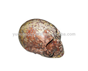 Venta al por mayor océano naturales de piedra de <span class=keywords><strong>jaspe</strong></span> del cráneo, de cristal al por mayor del cráneo - Product Image 3