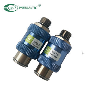 HSV-15 фланец потока регулируемого клапана из алюминия 3/2 Трехходовой Женский Мужской G1/2 "поток воздуха с ручным управлением золотника - Product Image 1