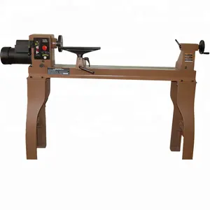 HM1642-máquina de torneado CNC, torno de madera pequeño, 500W