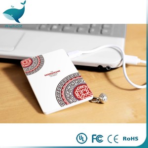 Mini Banco de Energía Portátil Delgado con Forma de Tarjeta de Crédito de 1200 mAh, 2000 mAh, 1000 mAh para vivo, huawei, <span class=keywords><strong>philips</strong></span> - Product Image 3