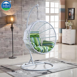 DW-CH171017 En Plein Air À <span class=keywords><strong>Bascule</strong></span> Suspendu Rotin Ball Chair, Rond Fauteuil Suspendu - Product Image 2