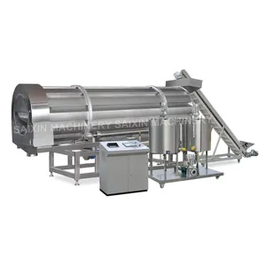 high quality sugar coating flavor machine for corn flakes cereal snack from jinan saixin