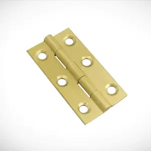 2 inch small brass door decorative hinges for jewelry wooden box