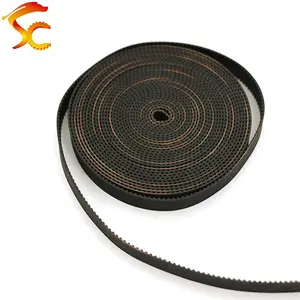 50Meters MXL Open Synchronous Timing belt MXL-025 MXL-037 Rubber Neoprene fiberglass width 3/4.8/6.4/ 9.5/12mm Pulley