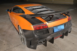 Fibre De carbone De Style D LP570 Pare-chocs avant pour Lamborghini <span class=keywords><strong>Gallardo</strong></span> LP550 LP560 LP570 08-14 - Product Image 3