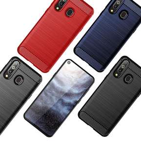Cassa Del Telefono molle Della Copertura Posteriore Per <span class=keywords><strong>Samsung</strong></span> Galaxy A8S Spazzolato - Product Image 5