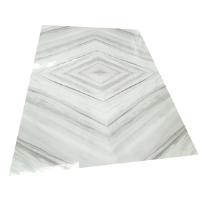 Dalles de marbre blanc Newstar Open Book, veinées naturelles, effet livre, en marbre naturel - Product Image 1