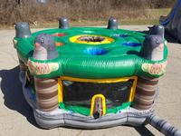Jeu sportif gonflable géant le plus populaire, jeu de frappe interactif gonflable pour fête