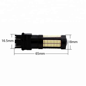 T25 Ổ Cắm 3156 4014 Con Chip 106 SMD Canbus Nhấp Nháy Xe Tail Phanh Ánh Sáng DC 12V Không Có Lỗi Tự Động Nhấp Nháy 3157 <span class=keywords><strong>Led</strong></span> Bật Tín Hiệu Đèn - Product Image 4