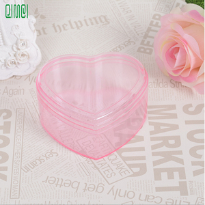 Bán Hot Nhựa Hình Trái Tim Quà Tặng Kẹo Hộp Hoa Hộp Với Nắp - Product Image 4