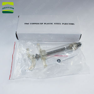 Safety Features Veterinary Plastic 10ml Syringe and Needles for <strong>Animal</strong> <strong>Injector</strong> - Product Image 5