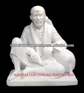 Pure Marble Shirdi Sai Baba Statue - Product Image 1