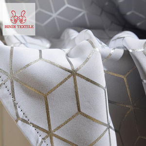 China factory wholesale Cheap Bindi CGB002 high quality gray thermal Blackout curtains - Product Image 5
