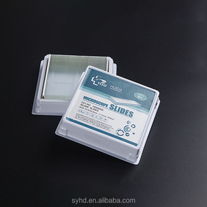 Venta caliente HDA médicos y de laboratorio blanco estupendo <span class=keywords><strong>silano</strong></span> portaobjetos de vidrio - Product Image 5