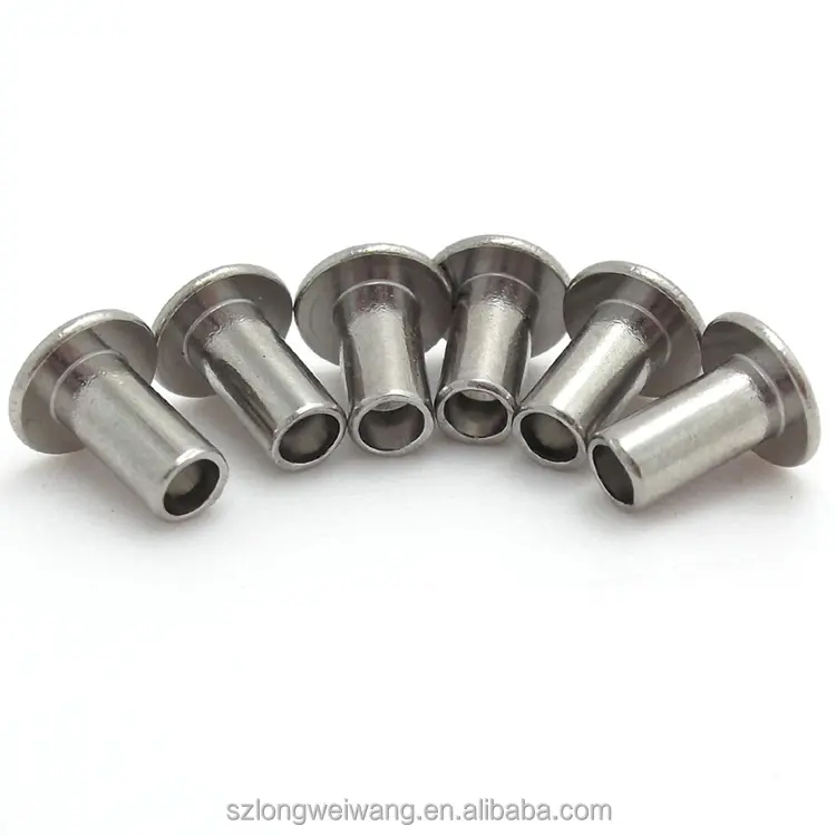 Factory wholesale High Quality custom Hollow Rivet High Quality Hollow Tubular Rivets