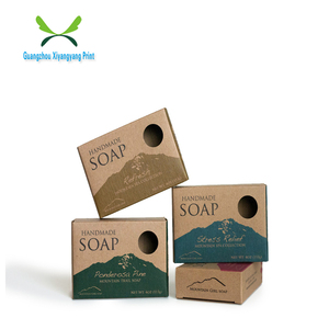 Customized Cheap Premium Quality Brown Kraft <strong>Soap</strong> Packaging Box High End Recycled <strong>Paper</strong> Box - Product Image 3