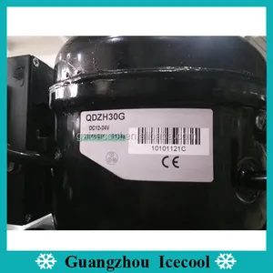 12 V-24 V tủ đông máy nén R134A máy nén tủ lạnh QDZH30G Sử Dụng cho xe hơi/tàu/cắm trại