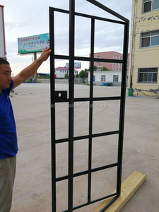 Thép Cửa Sổ Nướng Thiết Kế Kính Đôi Thép Cửa Sổ Khuôn Cửa Sổ Cửa Sổ Với Pháp Phong Cách - Product Image 6