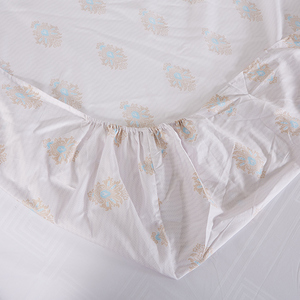 Juego de ropa de cama, Sábana larga de algodón <span class=keywords><strong>2022</strong></span> S 300TC, con grapas egipcios, nuevo diseño 100%, 6040 - Product Image 6