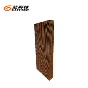 Profession eller Hersteller Verdunstung skühl kissen 7090 Braune Farbe Gewächshaus kühl kissens ystem Aluminium legierung rahmen - Product Image 5