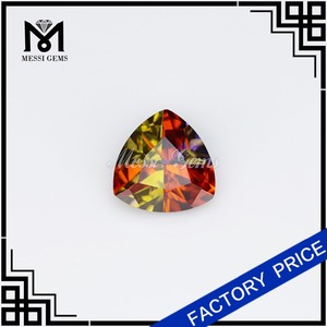 Nueva llegada Facted billones 10 <span class=keywords><strong>x</strong></span> 10 mm multicolores Cubic Zirconia piedra - Product Image 1