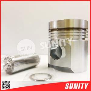 Pièces de moteur fabriquées à Taïwan 6HA 726650 22724 Jeu de pistons Alfin pour moteur diesel Yanmar - Product Image 6