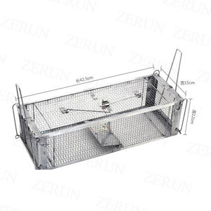 Độ Nhạy Cao Bắt Sống Bẫy Chuột, Một Cửa Động Vật Lồng Bẫy, Bẫy Lồng Chuột - Product Image 6