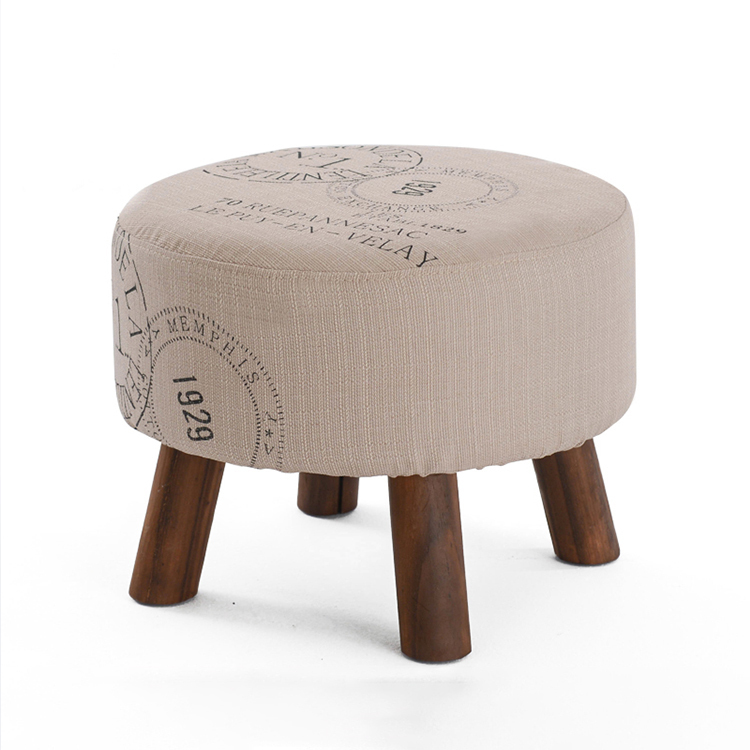Achats en ligne De Mode Chic Moderne Ronde Pouf Pouf