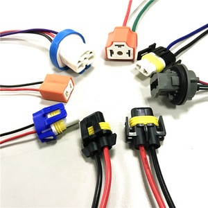 Chất Lượng Cao 3 Cách Gốm 9007 HB5 9004 Cắm Dây Giữ Bóng Đèn Kết Nối Ổ Cắm - Product Image 1