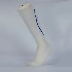 White Nylon Football Socks