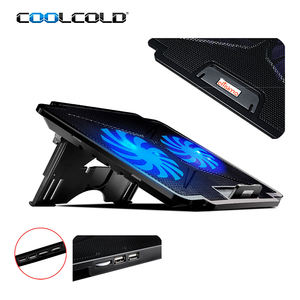 Support de refroidissement pour tablette <span class=keywords><strong>PC</strong></span>, ordinateur <span class=keywords><strong>portable</strong></span>, <span class=keywords><strong>plaque</strong></span> de refroidissement avec lumière LED, support de refroidissement pour ordinateur <span class=keywords><strong>portable</strong></span> de 17 pouces - Product Image 5