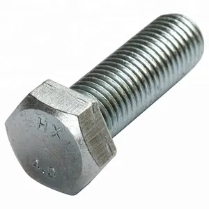 Hex Bolt Thread Penuh Setengah Benang DIN931 DIN931 DIN960 DIN961