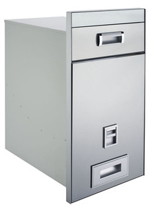Dispenser <span class=keywords><strong>per</strong></span> Riso in Acciaio Inox, Contenitore <span class=keywords><strong>per</strong></span> Conservazione Riso in Cucina - Product Image 2