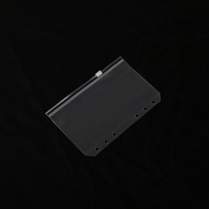 Custom Waterproof Zipper Lock Bag Document A5 A6 Clear <strong>Plastic</strong> <strong>Pockets</strong> File Folder - Product Image 5