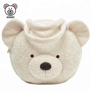 Handmade Stuffed Animal Plush <strong>Baby</strong> Panda Head School <strong>Bag</strong> for Kids Wholesale Custom LOGO Cute Soft Plush Toy Panda <strong>Bag</strong> - Product Image 5