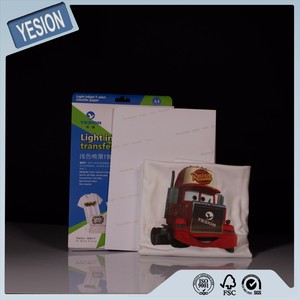 Papel de transferencia de impresión de inyección de tinta oscura de alta calidad Yesion, papel de transferencia <span class=keywords><strong>3G</strong></span> Jet-<span class=keywords><strong>Opaque</strong></span> A3 A4 - Product Image 5