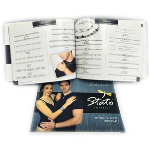 2018 Le Plus Chaud la Reliure de livres pas cher brochure d'impression de collier - Product Image 3