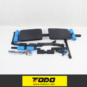 2017 ventas calientes! Alta calidad <span class=keywords><strong>Body</strong></span> <span class=keywords><strong>Fit</strong></span> 10 espumas sentarse banco con latex expander - Product Image 4