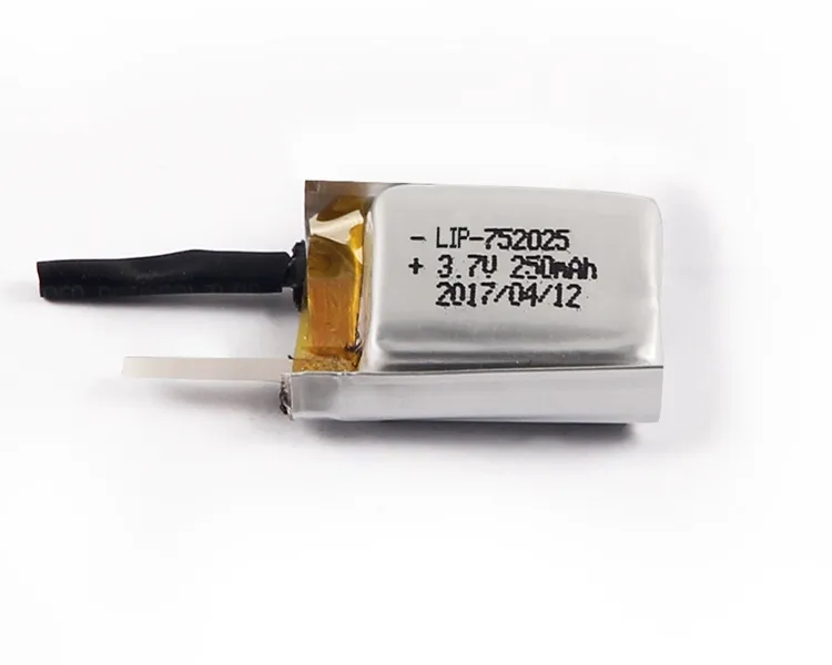Pin Lipo 3.7V Pin Lithium Polymer Li-ion Mini 752025 Mah Có Thể Sạc Lại 250