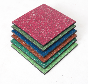 Coloré 70% EPDM taches carreaux <span class=keywords><strong>de</strong></span> <span class=keywords><strong>caoutchouc</strong></span> <span class=keywords><strong>de</strong></span> sol <span class=keywords><strong>de</strong></span> gymnastique <span class=keywords><strong>pour</strong></span> <span class=keywords><strong>aire</strong></span> <span class=keywords><strong>de</strong></span> <span class=keywords><strong>jeux</strong></span> <span class=keywords><strong>pour</strong></span> enfants - Product Image 1
