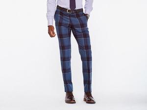 <span class=keywords><strong>Costume</strong></span> sur <span class=keywords><strong>mesure</strong></span> en bleu poussiéreux à carreaux, <span class=keywords><strong>costume</strong></span> de smoking pour <span class=keywords><strong>homme</strong></span>, costumes sur <span class=keywords><strong>mesure</strong></span>, costumes à <span class=keywords><strong>demi</strong></span>-toile - Product Image 4