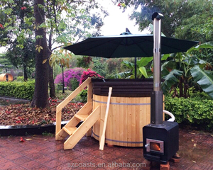 Bồn Tắm Nước Nóng Bằng Gỗ Ngoài Trời 2-8 Người Sử Dụng Cho Bồn Tắm <span class=keywords><strong>Spa</strong></span> Và Bồn Tắm Nước Nóng <span class=keywords><strong>Spa</strong></span> Đầu Tiên Của Trung Quốc - Product Image 3