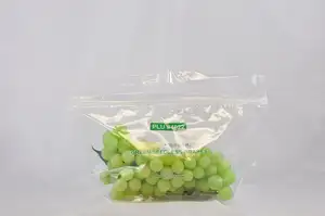 Bolsas de embalaje de uva de mango al por mayor de alta calidad, bolsas de plástico de protección de frutas pe