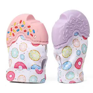 New Toys 2019 Kinder Lebensmittel qualität Silikon Baby Beiß handschuh