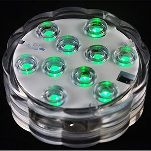 Luces Sumergibles <span class=keywords><strong>LED</strong></span> <span class=keywords><strong>para</strong></span> <span class=keywords><strong>Acuario</strong></span> con Control Remoto, Alimentadas por Batería, RGB Cambiante, Resistentes al Agua, <span class=keywords><strong>para</strong></span> Piscina, Bodas y Fiestas - Product Image 4