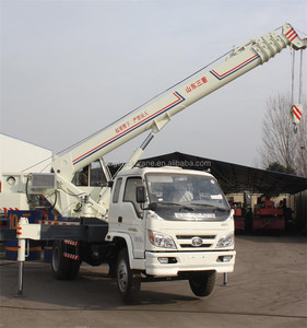 10 טון משאית מנוף משאית foton עם חמישה חלקים משושה בום טלסקופים רכובה קריין למכירה - Product Image 3