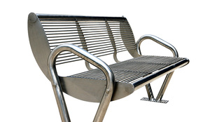 Prix des bancs <span class=keywords><strong>de</strong></span> parc tubulaires en acier métallique revêtus <span class=keywords><strong>de</strong></span> poudre pour <span class=keywords><strong>jardin</strong></span> extérieur rustique - Product Image 5